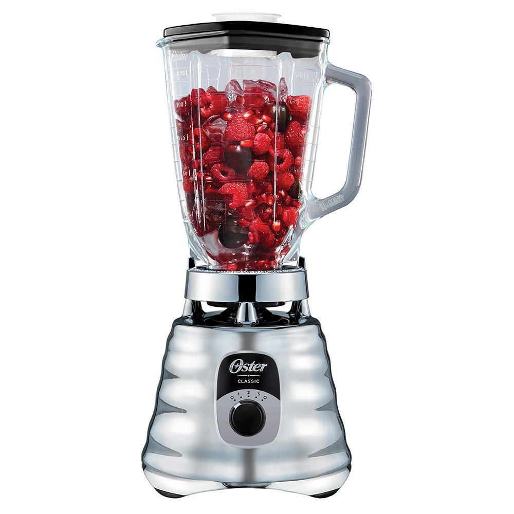 Licuadora Clásica Oster BLST4655 053  1.25 L, 3 Velocidades, Vaso de Vidrio